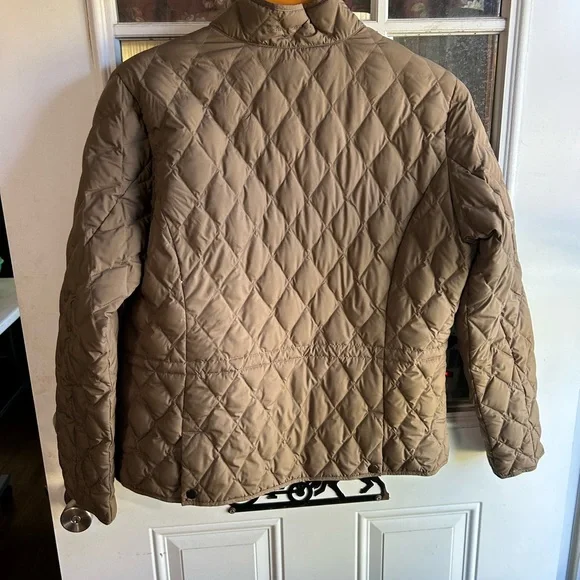 Eddie Bauer lightweight down jacket with snap closure size women’s large, taupe - Picture 5 of 5